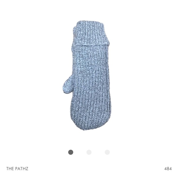 The Pathz Snow Knit Wool Mitts - Picture 2 of 4